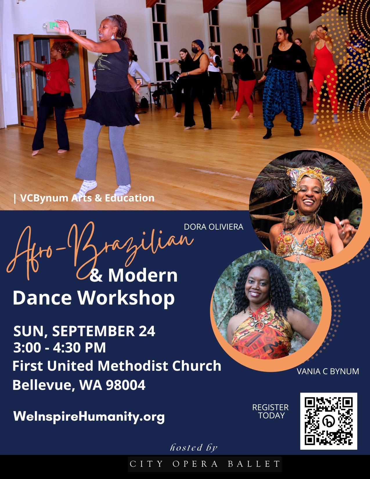 Afro-Brazilian & Modern Dance Workshop